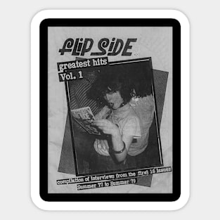 Los Angeles Flipside Fanzine Cover Issue # 26 Sticker